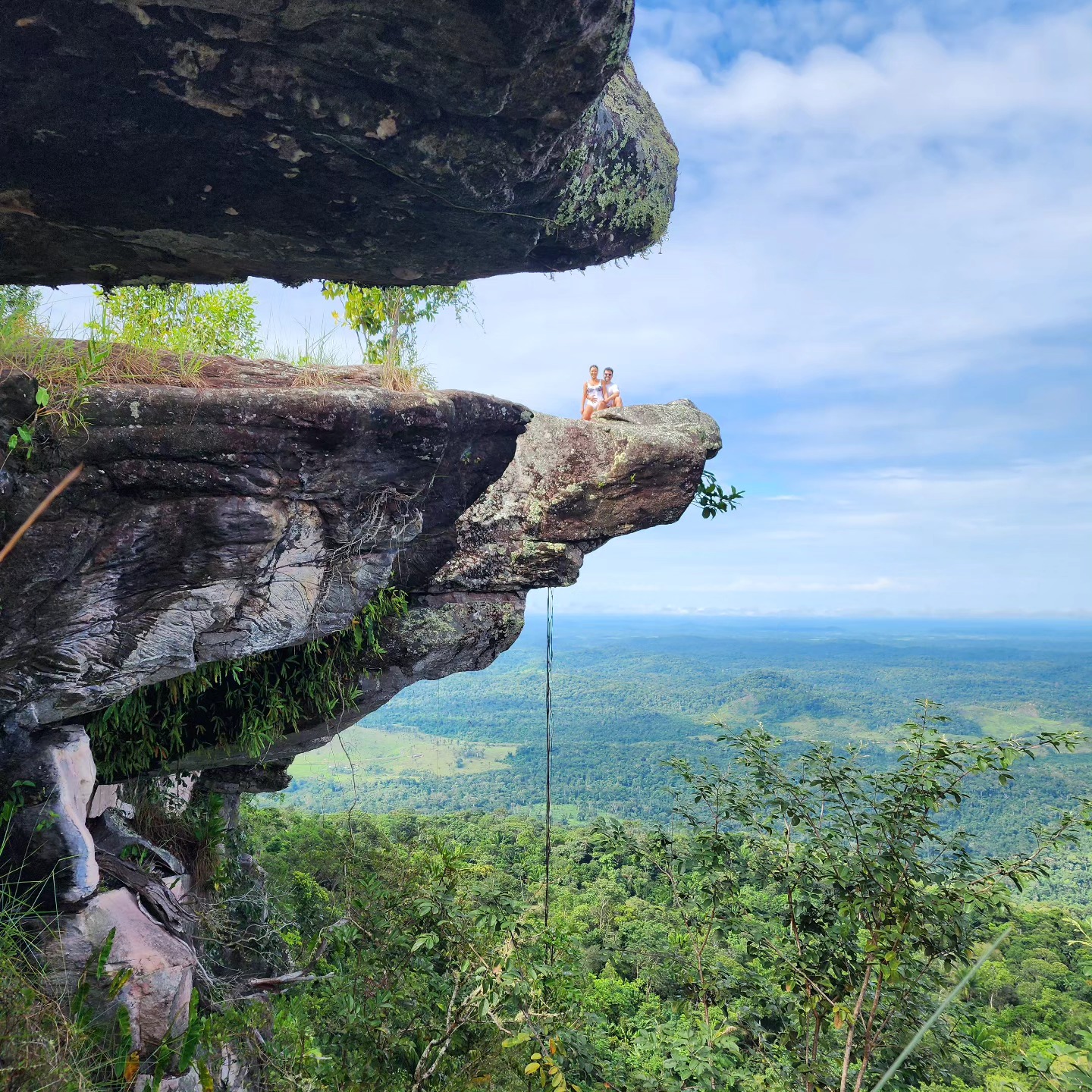 Pedra mão de Deus, Tepequem